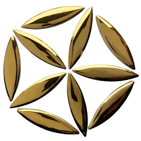 Ellipse de Céramique  Or