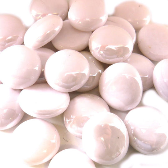 Gemas de Vidrio 16-20mm  Rosa Opalina