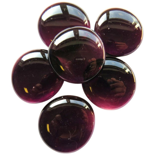 Gotas de Vidro XL 30-36mm Cristal Uva