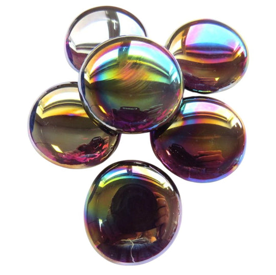 Gotas de Vidro XL 30-36mm Diamante Uva