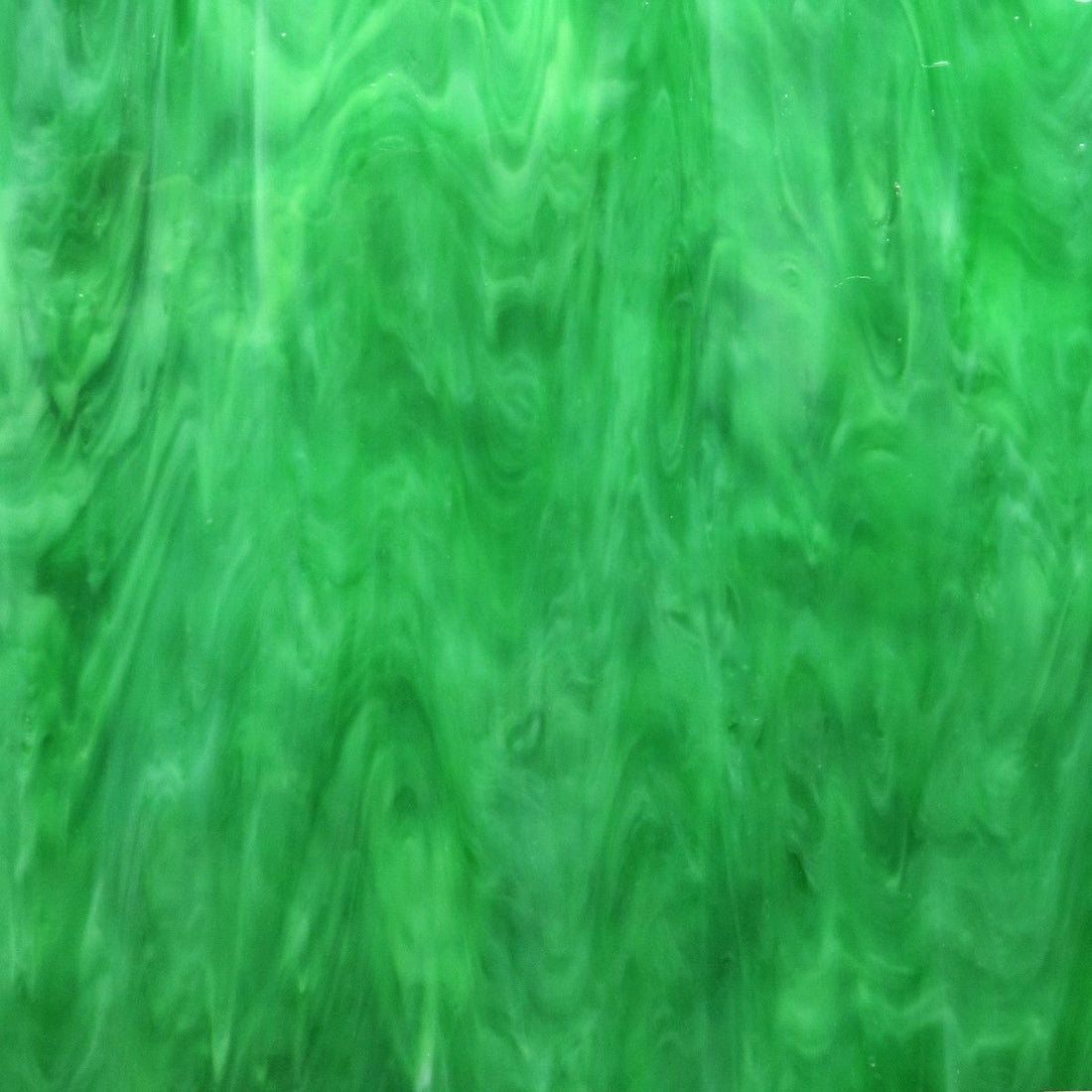 Plaque de Verre Vert Trèfle