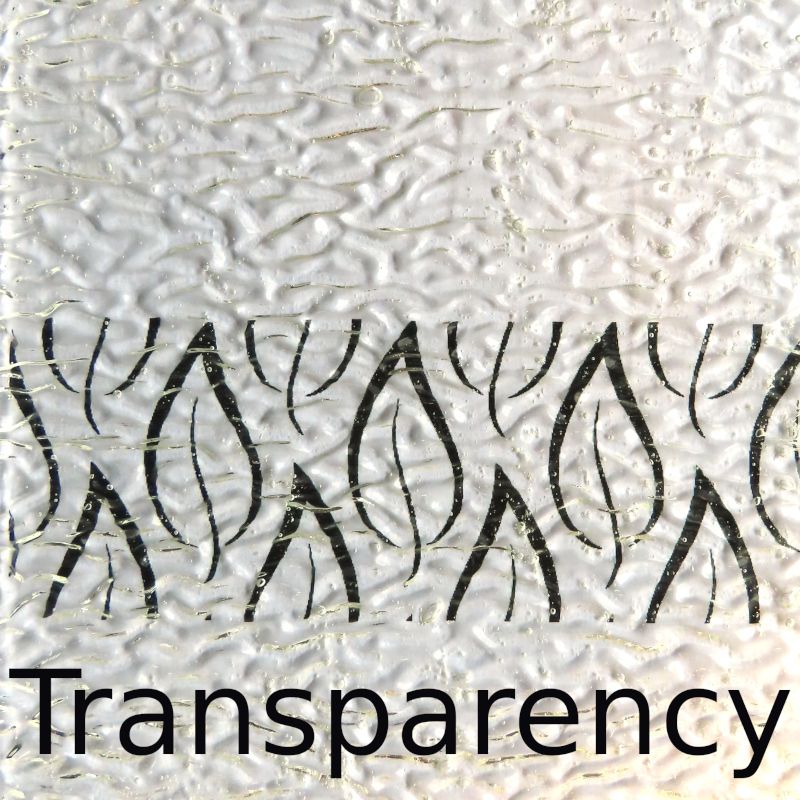Plaque de Verre Cristal Clair Plat