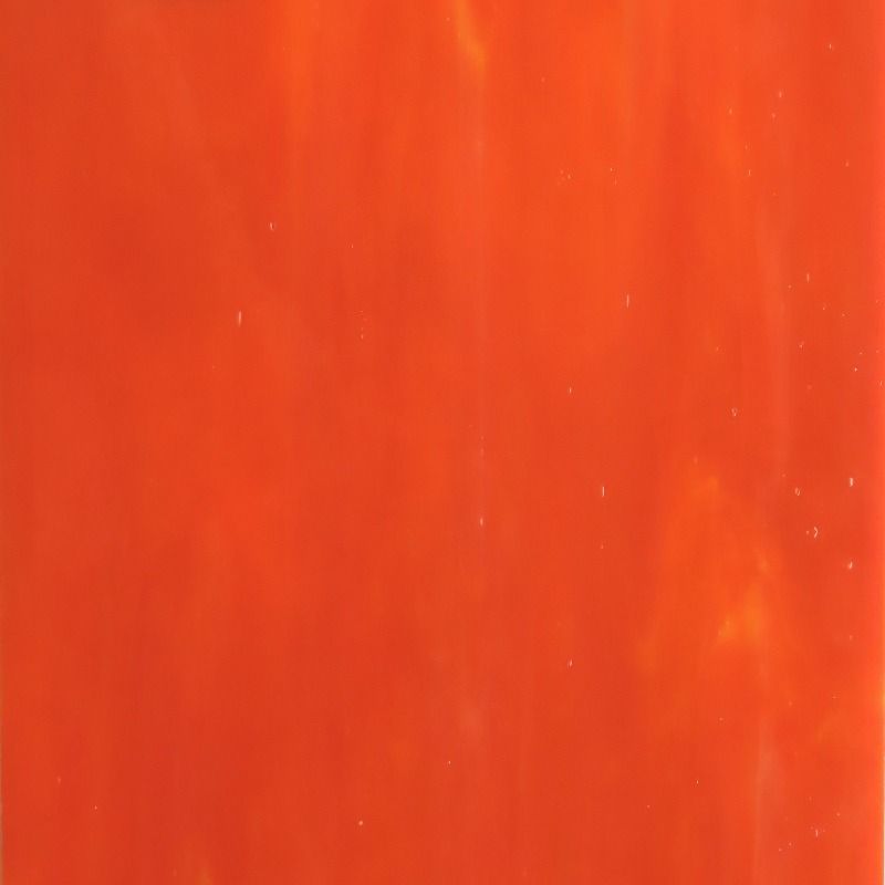 Placa de vidro laranja