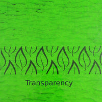 Plaque de Verre Clair Vert Acide Ondulé
