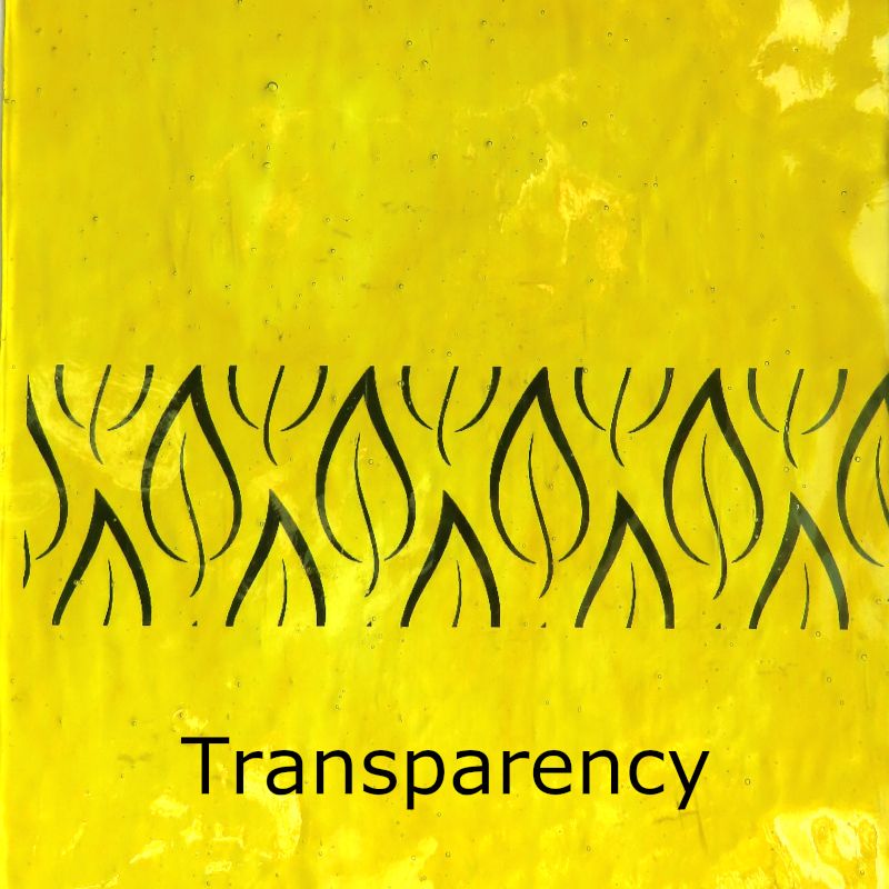 Plaque De Verre Jaune Ondulé