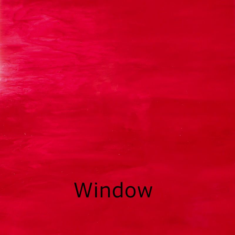 Plaque De Verre Rouge Foncé Rayé