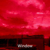 Glass Plate Bright Cherry Red