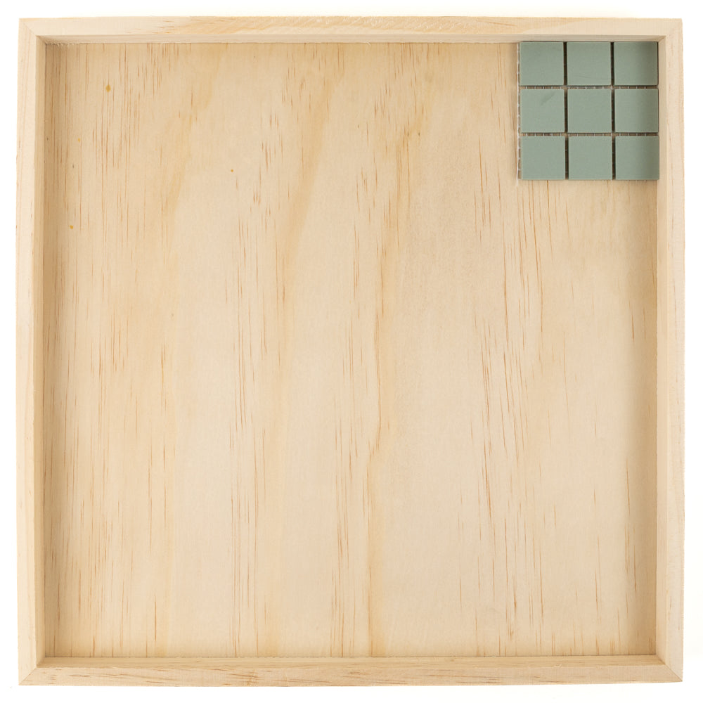 Marco de madera para mosaico 30 x 30 cm