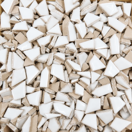 Mini Puzzles Cerámicos Blanco