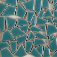 Mini Ceramic Puzzles Phthalo Green
