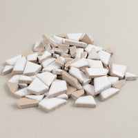 Mini Puzzles Cerámicos Blanco