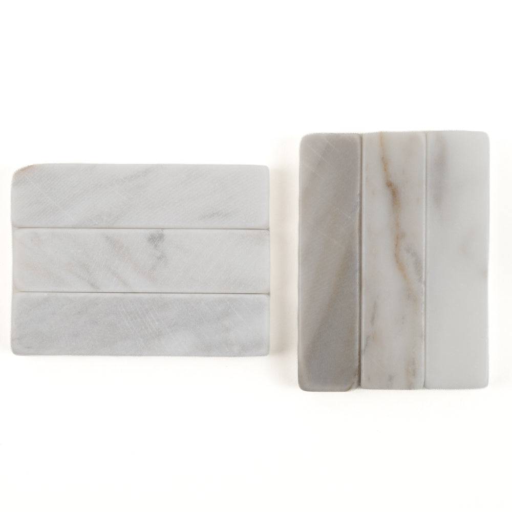 Varetas de Mármore Branco Jazz