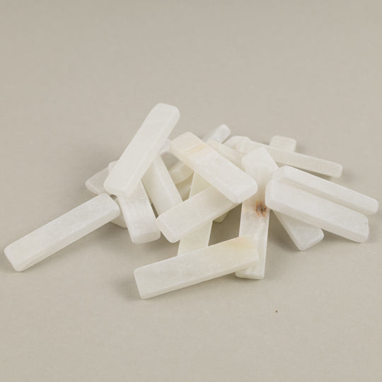 Marble Rods Jade White