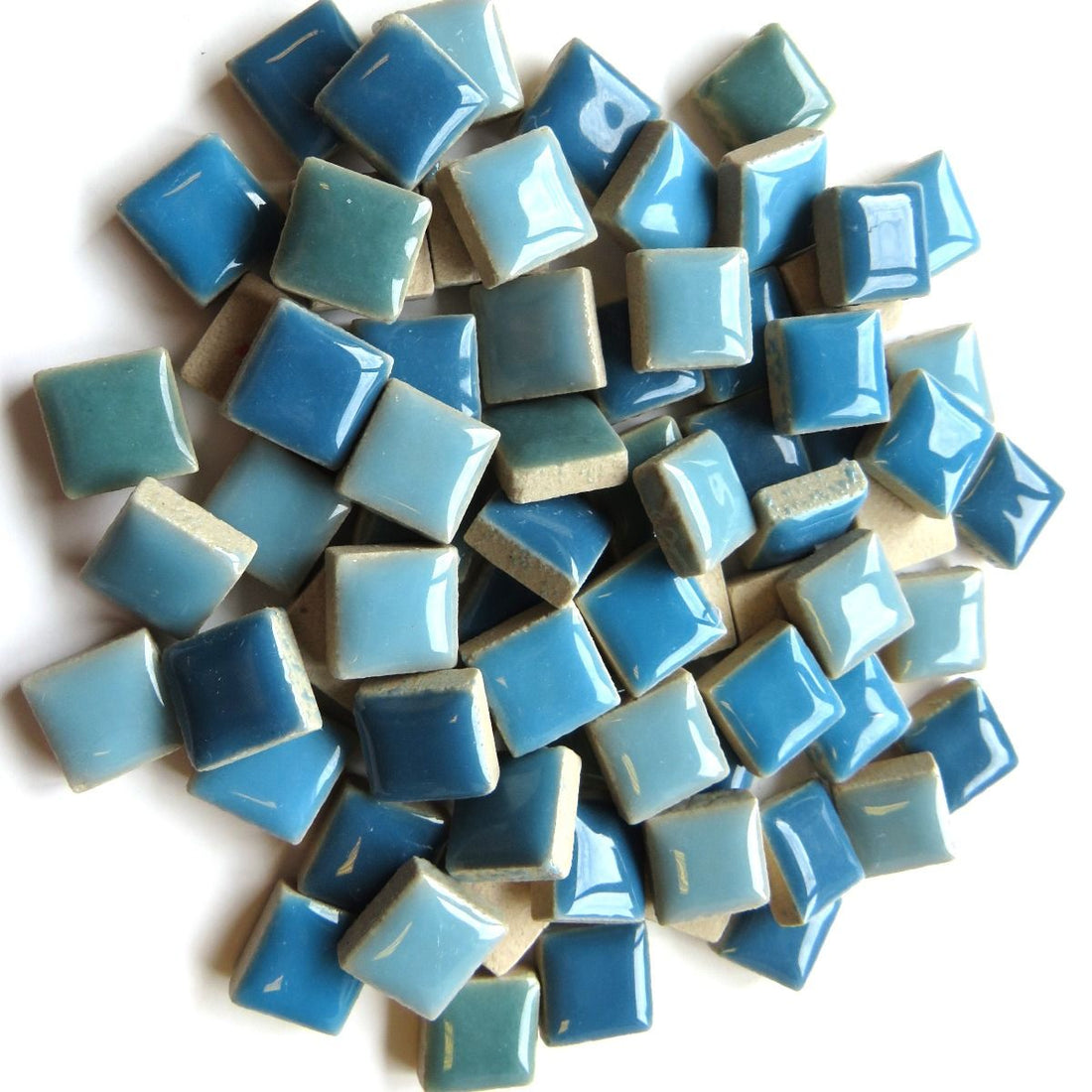 Ceramic 12mm Turquoise Mix