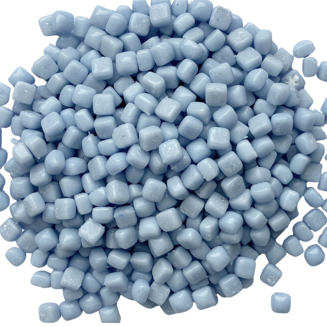 Micro Mosaico de Vidro 4,8mm Cinzento azul-claro