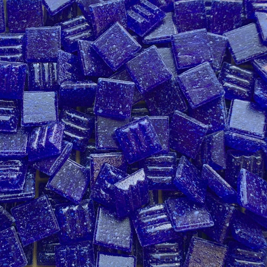 Pâtes de Verre 10mm  Cobalt (en vrac)