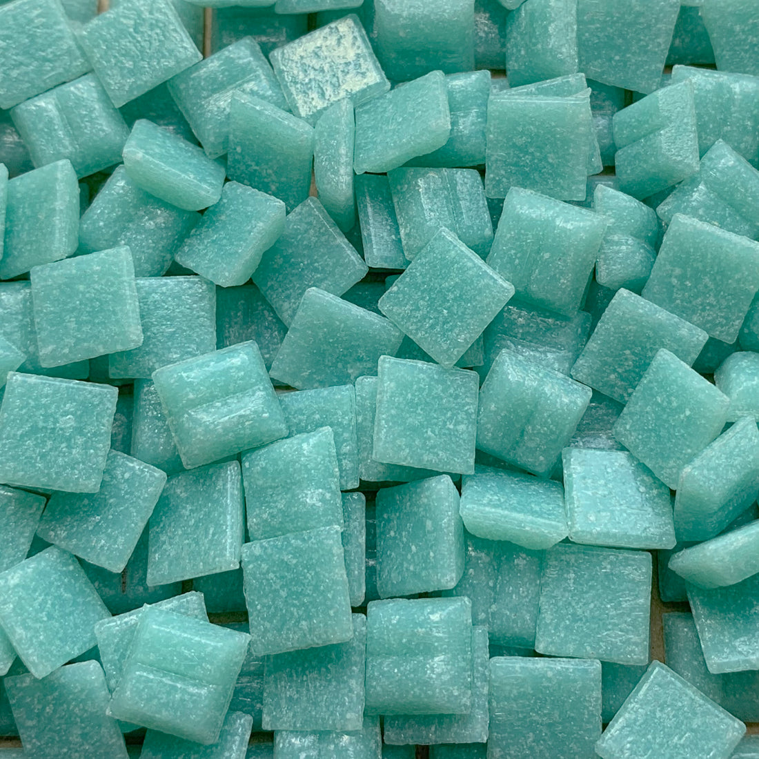 Pastilha de vidro 10 mm Azul Caraíbas