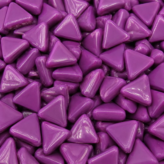 Mini mosaïque en verre triangle  raisin