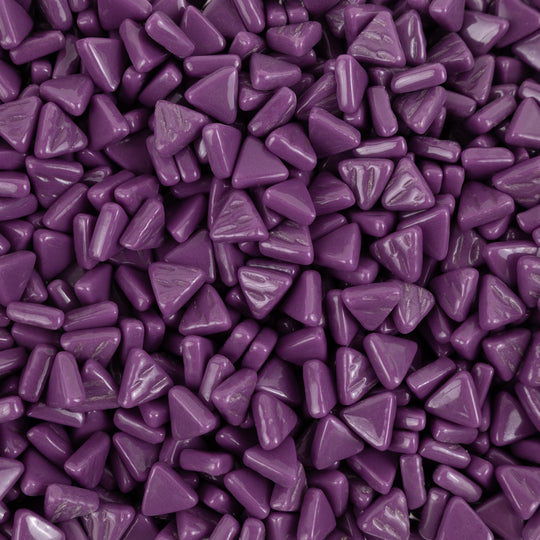 Mini Glass Mosaic Triangle Grape