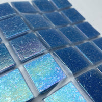 Iridescent Glass Mosaic 20mm  Heavensent