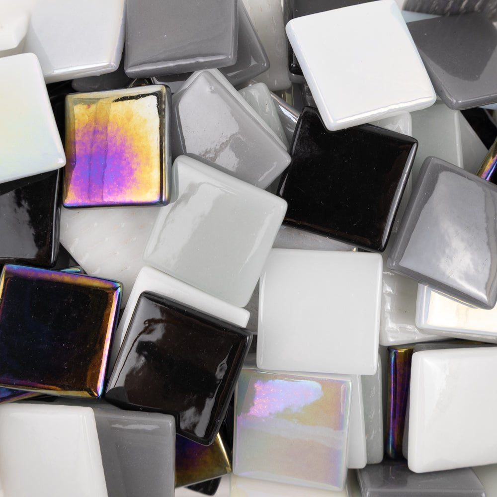 Packshot Pâte de Verre – grey - 25mm x 25mm
