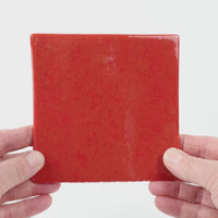 Video showing Morasutti Smalti mosaic tile – brick – 11.5 x 11.5 cm, rotated to show full tile