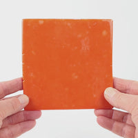 Video showing Morasutti Smalti mosaic tile – brick – 11.5 x 11.5 cm, rotated to show full tile