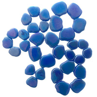 Flor de Sakura Nacarada Azul Claro