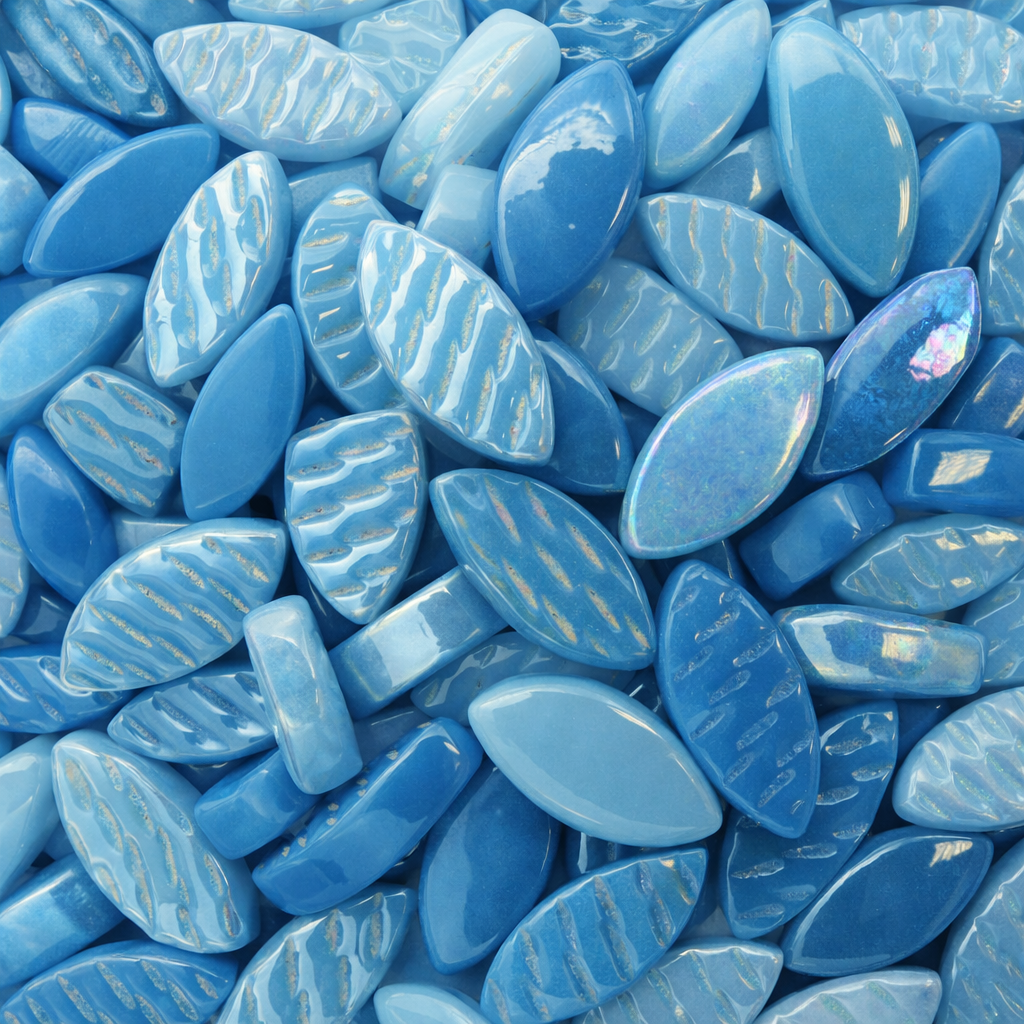 Pétalas Ottoman Sortido Turquesa