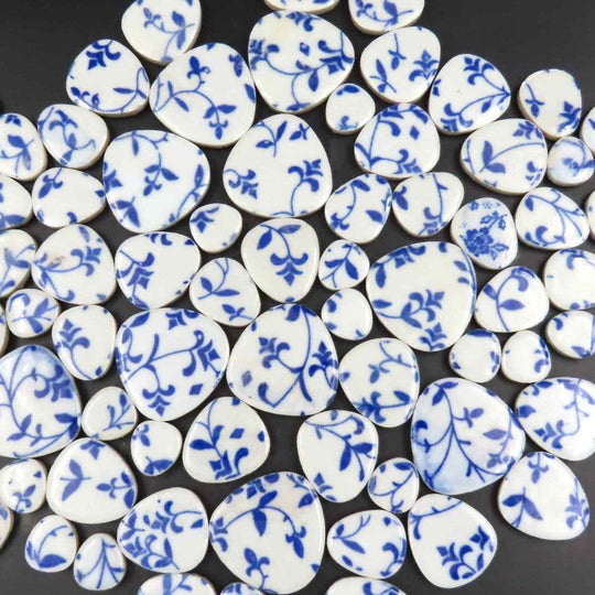 Seixos Cerâmicos Azul Profundo (Soltos)
