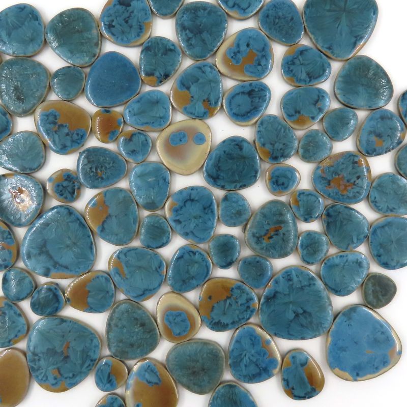 Seixos Cerâmicos Morris Blue (Soltos)