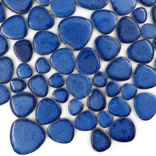 Seixos Cerâmicos Azul Profundo (Soltos)