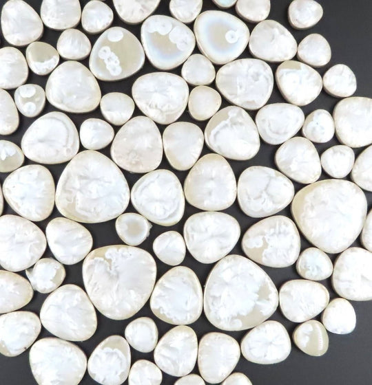 Seixos Cerâmicos Cristal Branco (Soltos)
