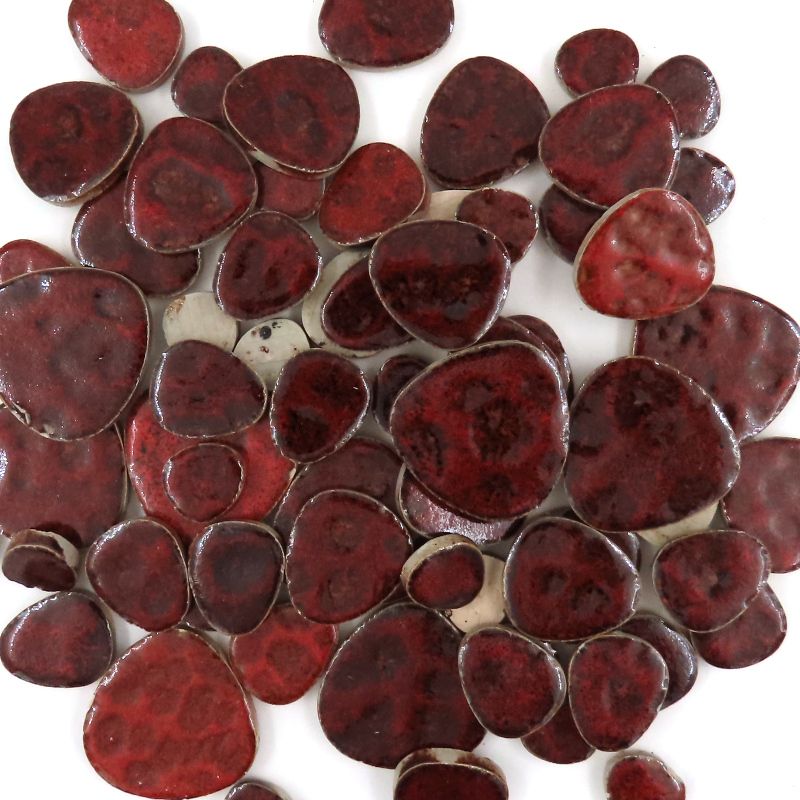 Galets Japonais Rouges Vineux (en vrac)