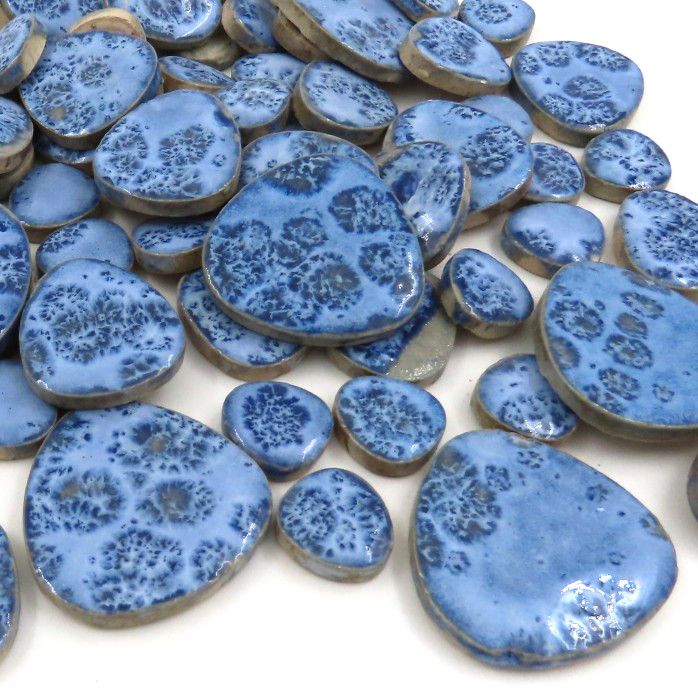 Seixos Cerâmicos Azul Profundo (Soltos)