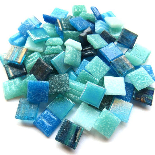 Pastilha de vidro Água Sortida 10mm