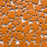 Verre Mosaique - glass mosaic -Glasmosaik-glasmozaïek-Charms Nieuw Oranje - mosaicshop