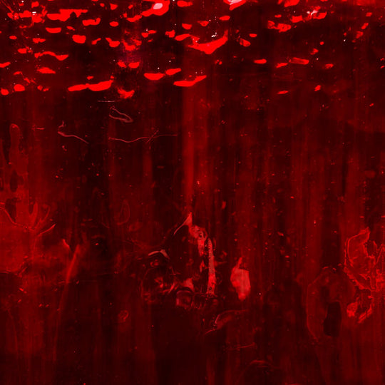 Espelho Colorido Vermelho escuro