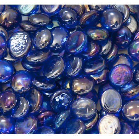 Gemas de Vidrio 16-20mm Azul Diamante