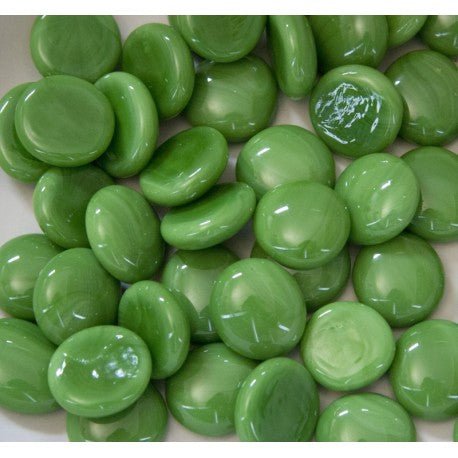 Gemas de Vidrio 16-20mm Verde