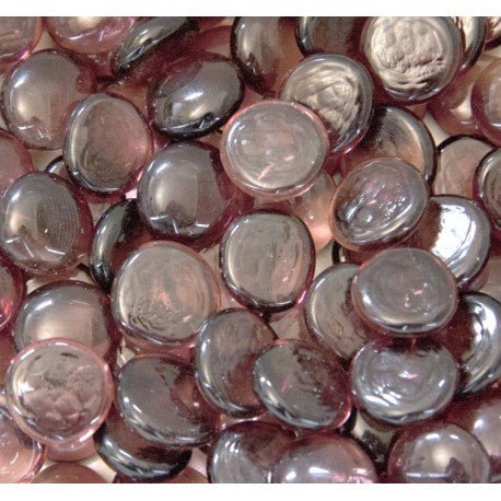 Gemas de Vidrio 16-20mm Amatista Cristal