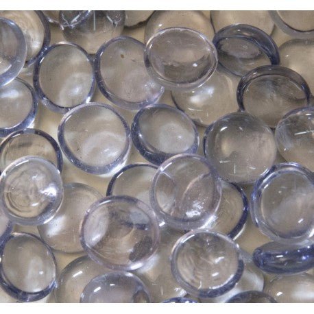 Gemas de Vidrio 16-20mm Lila Cristal