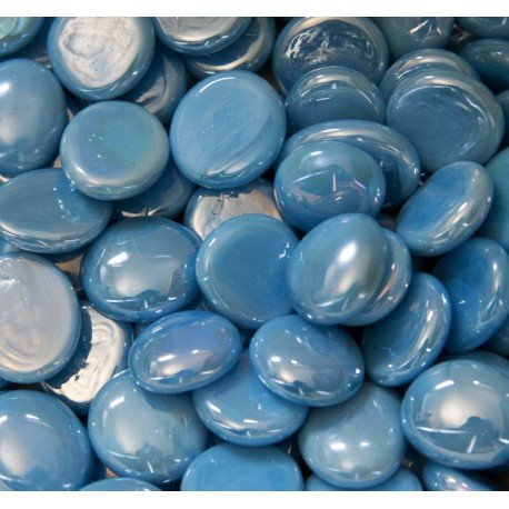 Gemas de Vidrio 16-20mm Turquesa Ópalo