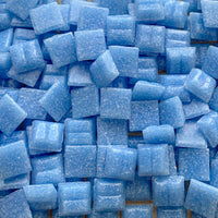 Verre Mosaique - glass mosaic -Glasmosaik-glasmozaïek-Glasmozaiek 10mm Blauwe Lucht - mosaicshop