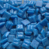 Verre Mosaique - glass mosaic -Glasmosaik-glasmozaïek-Glasmozaiek 10mm Donkerturkoois - mosaicshop