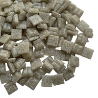 Verre Mosaique - glass mosaic -Glasmosaik-glasmozaïek-Glasmozaiek 10mm Muisgrijs - mosaicshop