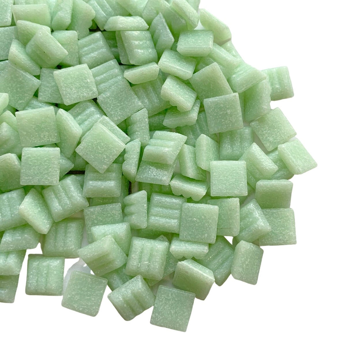 Verre Mosaique - glass mosaic -Glasmosaik-glasmozaïek-Glasmozaiek 10mm Pistache - mosaicshop