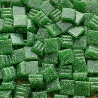 Verre Mosaique - glass mosaic -Glasmosaik-glasmozaïek-Glasmozaiek 10mm Spinazie - mosaicshop