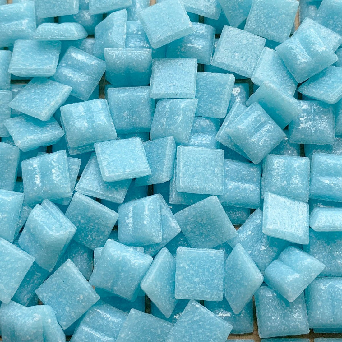 Verre Mosaique - glass mosaic -Glasmosaik-glasmozaïek-Glasmozaiek 10mm Water - mosaicshop