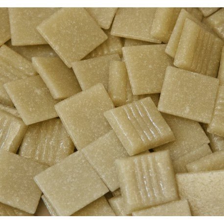 Mosaico de Vidrio 20mm Crema